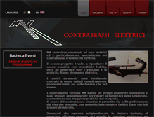 Tablet Screenshot of contrabbassielettricimk.com
